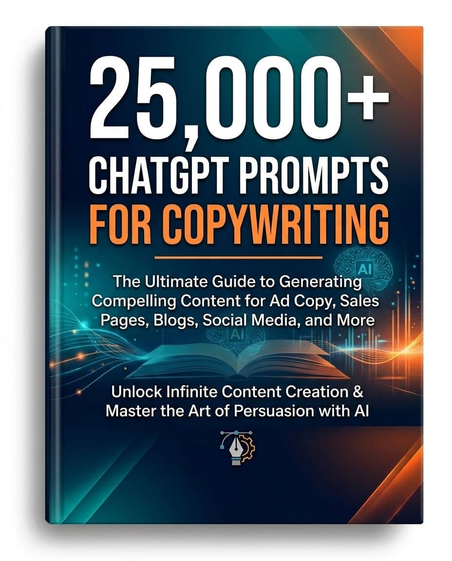 25000 Plus ChatGPT Prompts for Copywriting
