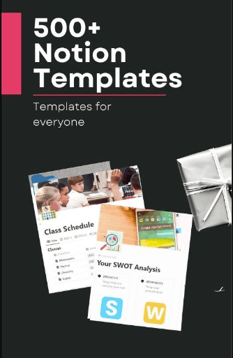 500+ Notion Templates